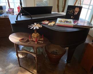 Baby grand piano