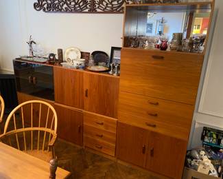 Danish MCM modular cabinetry