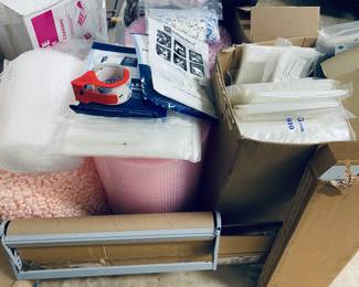 wrapping, shipping and bagging supplies
