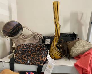 Designer handbags and purses