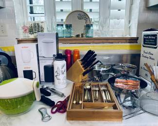 New in box kitchenware