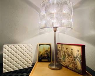 Antique art and mod style decor