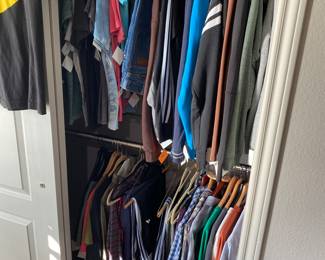 Men’s shirts and hoodies