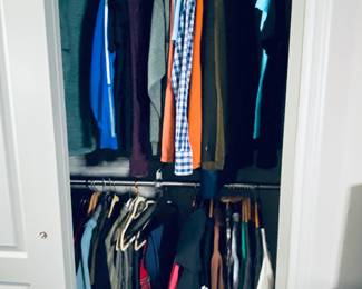 lots of mens casual wear LG