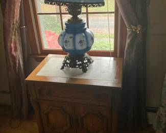 Vintage Hurricane Lamp