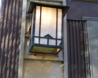 Pair of Arts and Crafts Lights