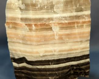 Zebra Calcite (Phantom Calcite), Approximately 7" Tall, 8Lbs 4oz.