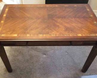 Wood Inlay Desk