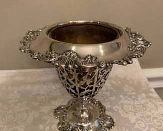 Sterling Vase - Antique Dominick & Haff, Ornate and Rare