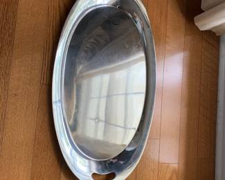 Sterling  largeTray 23.5x12.5  international Silver, 1700 grams