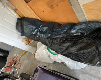 12 X 24 pool cover used once ( Owner says)