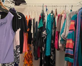 Lg. clothes & larger