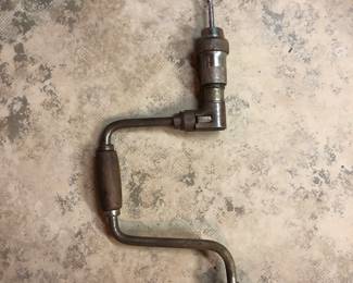 Vintage drill brace