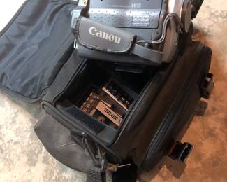 Canon Hi8 Camera plus bag