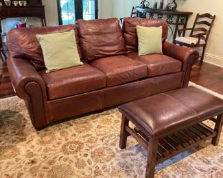 Leather Sofa - $575