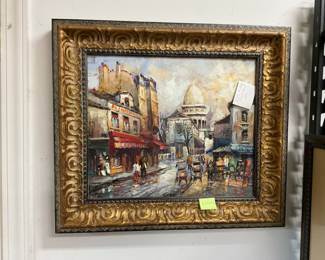 Paris Street Scene OOC - $150