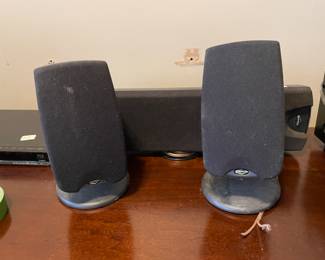 #16 KLIPSCH Speaker Set of 3 $ 30.00