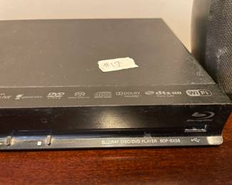 #17 Sony BluRay Disc/DVD Player BDP-BX58 w/remote $ 20.00
