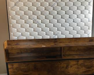 #62 Cooltex Mattress and Box Spring Queen - Like New $ 200.00