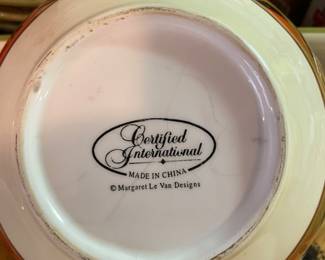 #7 Certified International Margaret Levon, sunflower design, canister set. $ 20.00