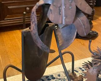 #71 Metal Dogs - Yard Art $ 100.00