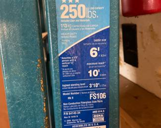 #72 Ladder - 6" Werner $ 30.00