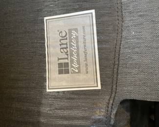 #74 Lane Furniture Tan Corduroy Sleeper Couch 57x40x32 $ 200.00