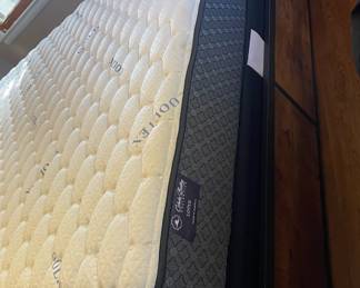 #62 Cooltex Mattress and Box Spring Queen - Like New $ 200.00