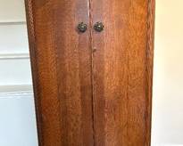 Vintage Wardrobe / Armoire is crafted in such a lovely design.

Measures 72 x 18 x 37 inches. 