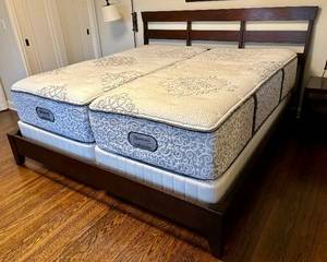 Ethan Allen King Bed 