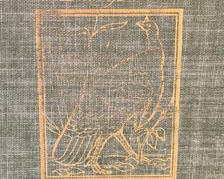 Vintage Book The Birds of America John James Audubon features beautiful drawings of amazing wildlife. 

1937