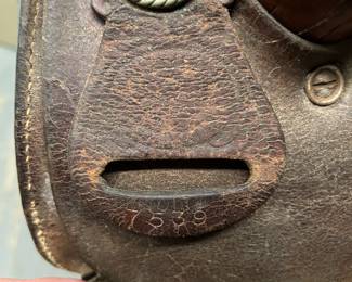 This is an originally Billy Cook saddle. This is for show only $375 or best offer