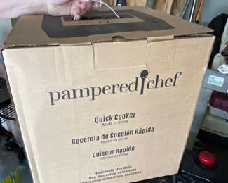 Pampered chef quick cooker brand new!