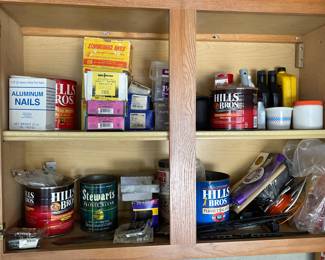 Tons of screws and nails 