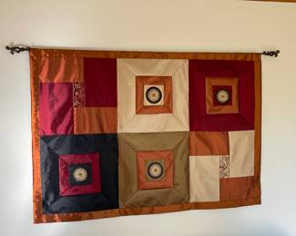Wall mounted tapestry 
