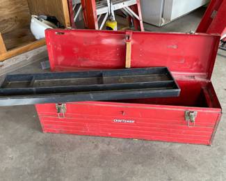 Vintage craftsman toolbox 