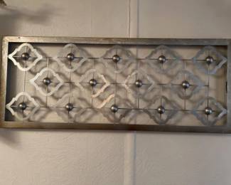 Geometric Metal Wall Decor