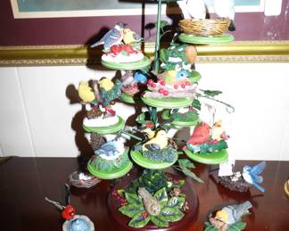 Bradford Exchange "Holifday Tweets" Musical tree