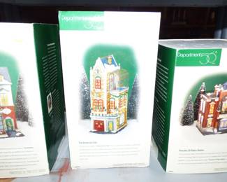 Dept. 56 Christmas Village Buildings (See next 7 Pictures)
