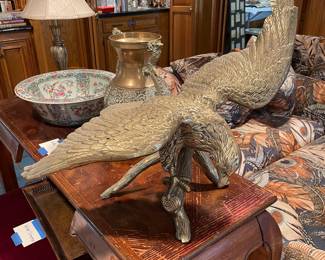 large bronze eagle