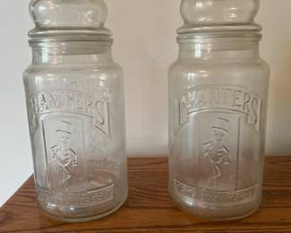 Vintage Planters Peanuts Jars