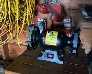 Tool Shop Bench Grinder