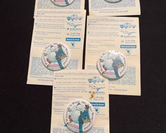 Vintage St. Paul Winter Carnival Buttons