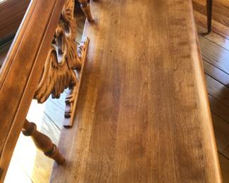 Two seater Cushman.... use it for entryway or at your table for the holidays