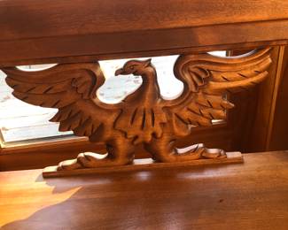 Cushman Eagle Deacon's bench. 42" long... hard to find & harder to find in pristine condition!