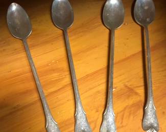 4 Ice tea spoons