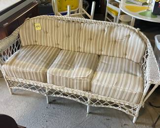 Wicker Sofa