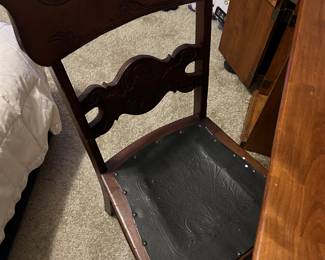 Antique Desk Chair  $125