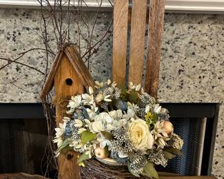 Flower Birdhouse.   $24