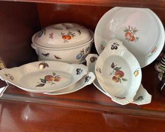 Sadek Fruit Pattern Oven To Table Cookware Set Of Seven    $89